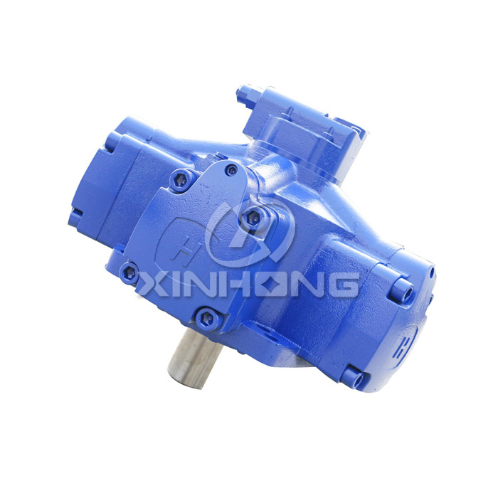 Högeffektiv hydraulisk motor för handvinsch